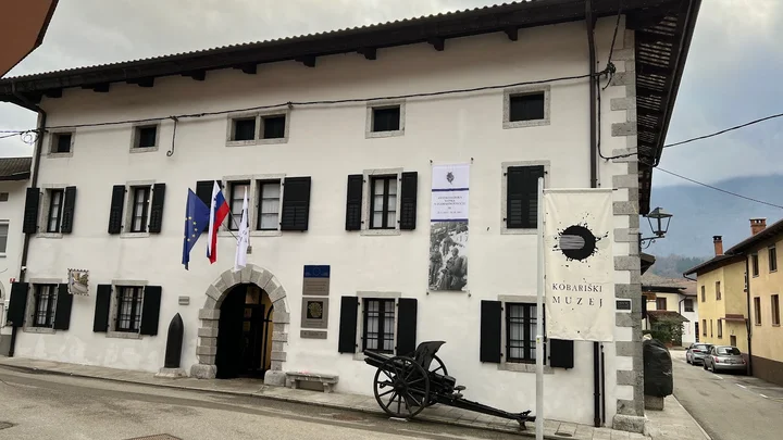 Kobarid Museum in the centre of Kobarid